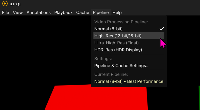 pipeline modes
